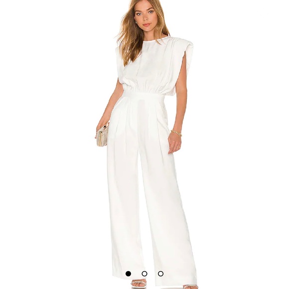 NONchalant Josie Jumpsuit in White Small - Picture 1 of 13